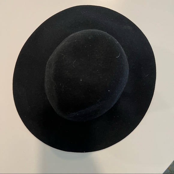 FLOPPY Felt Black Hat - Picture 3 of 10